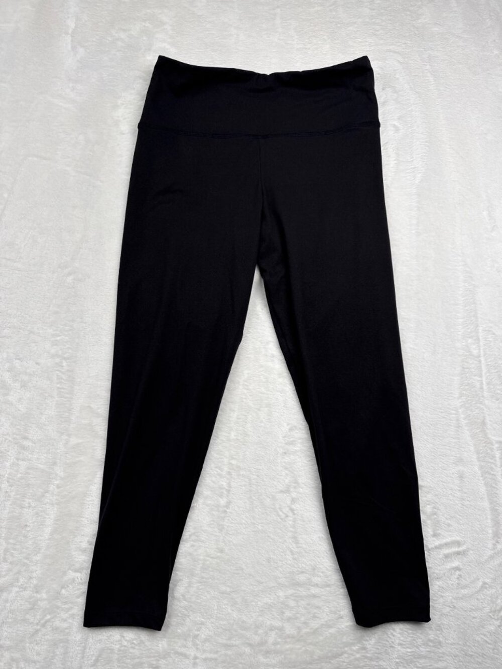 Felina Womens Black High-Waisted Leggings L